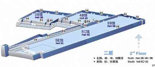 蘇州國際博覽中心場館圖